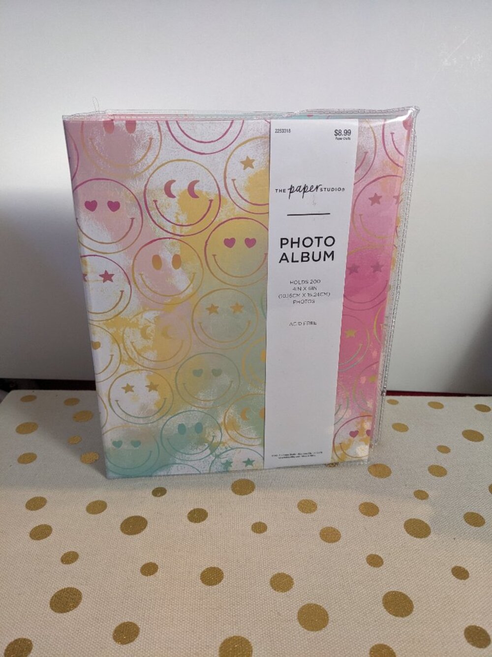 The Paper Studio NWT Smiley Face Photo Album